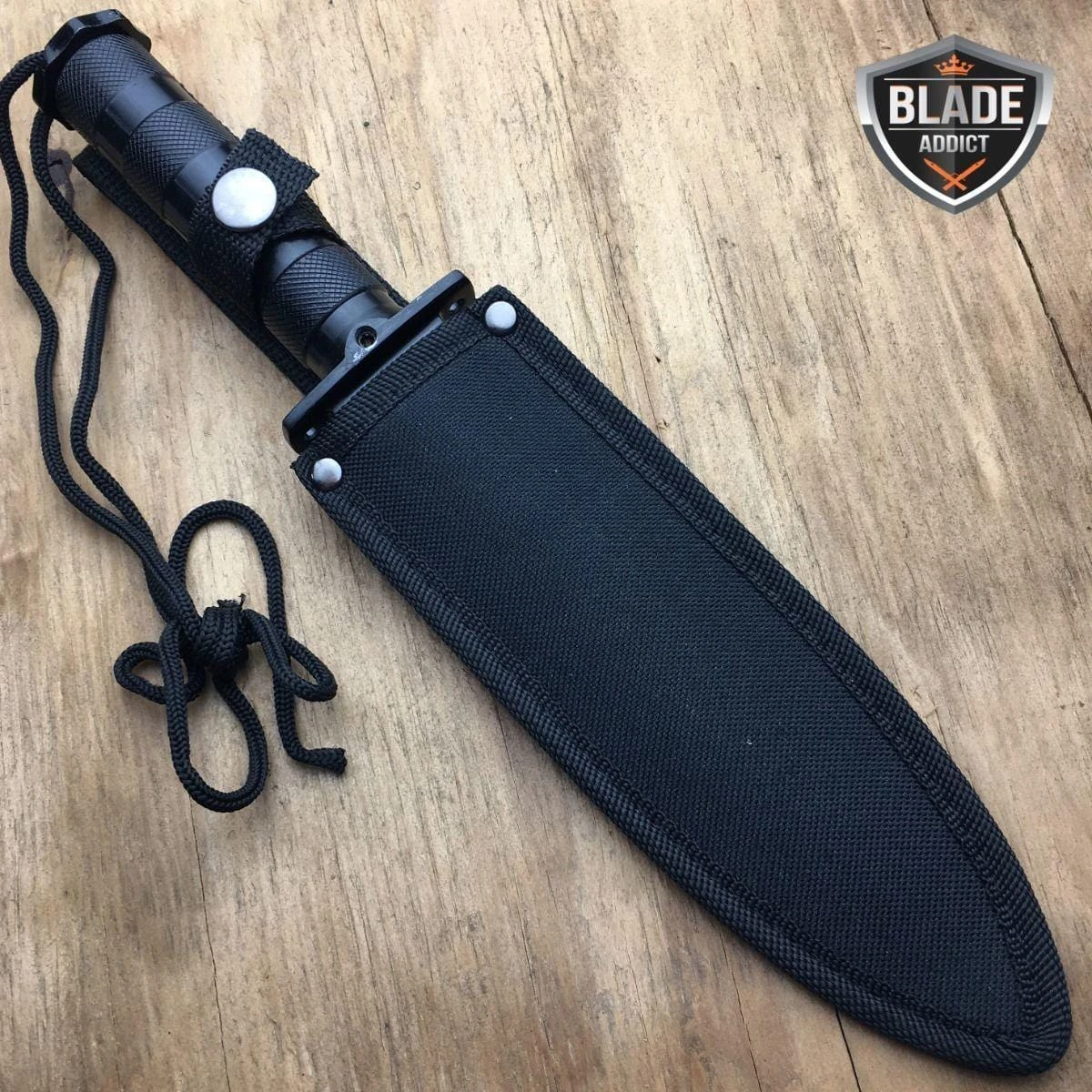 11" Fishing Hunting Survival Knife W/ Sheath Bowie Survival Kit 5 11" Fishing Hunting Survival Knife W/ Sheath Bowie Survival Kit - Image 3