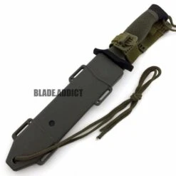12" Military BOWIE SURVIVAL HUNTING KNIFE -BLADE ADDICT Sales bladeaddictknives fixed blade 12 military bowie survival hunting knife 22813152739527