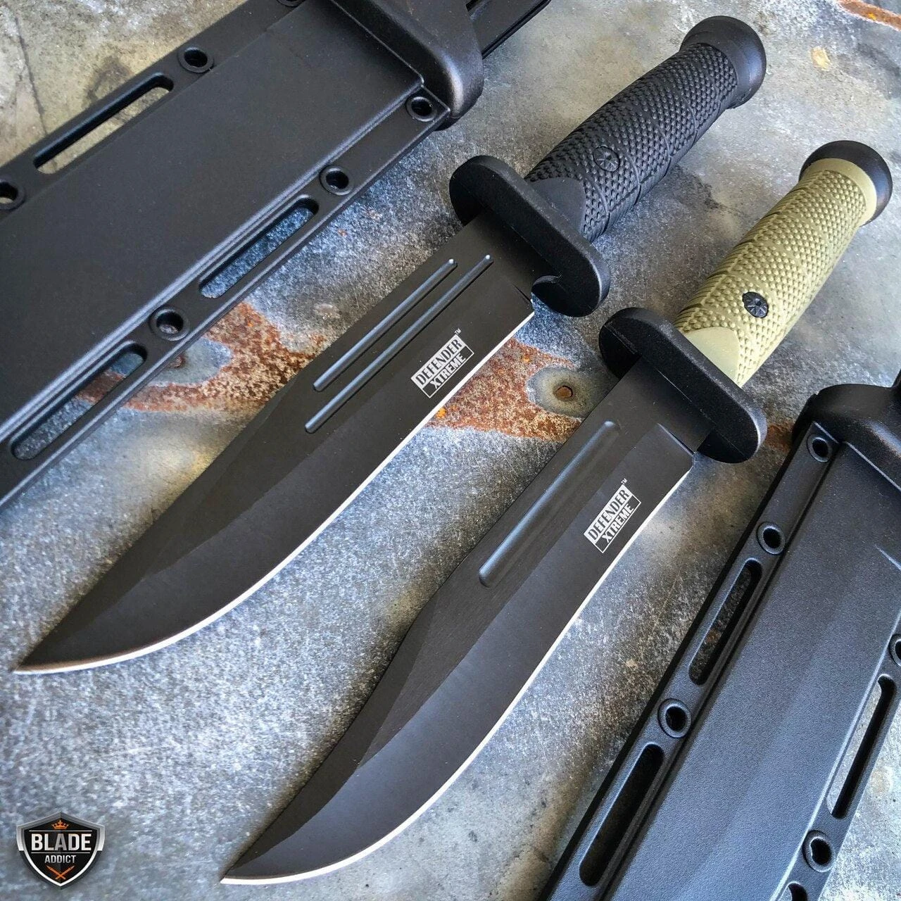 12" Military Combat Hunting Fixed Blade Survival Rambo Bowie Knife 3 12" Military Combat Hunting Fixed Blade Survival Rambo Bowie Knife