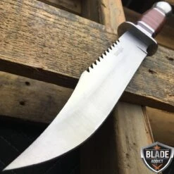 12" Wood Camping Hunting Knife Bowie 7 12" Wood Camping Hunting Knife Bowie -BLADE ADDICT Sales bladeaddictknives fixed blade 12 wood camping hunting knife bowie 410003111963