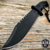 13" MTECH BLACK TACTICAL SURVIVAL Rambo Hunting FIXED BLADE -BLADE ADDICT Sales bladeaddictknives fixed blade 13 mtech black tactical survival rambo hunting fixed blade 322983854107