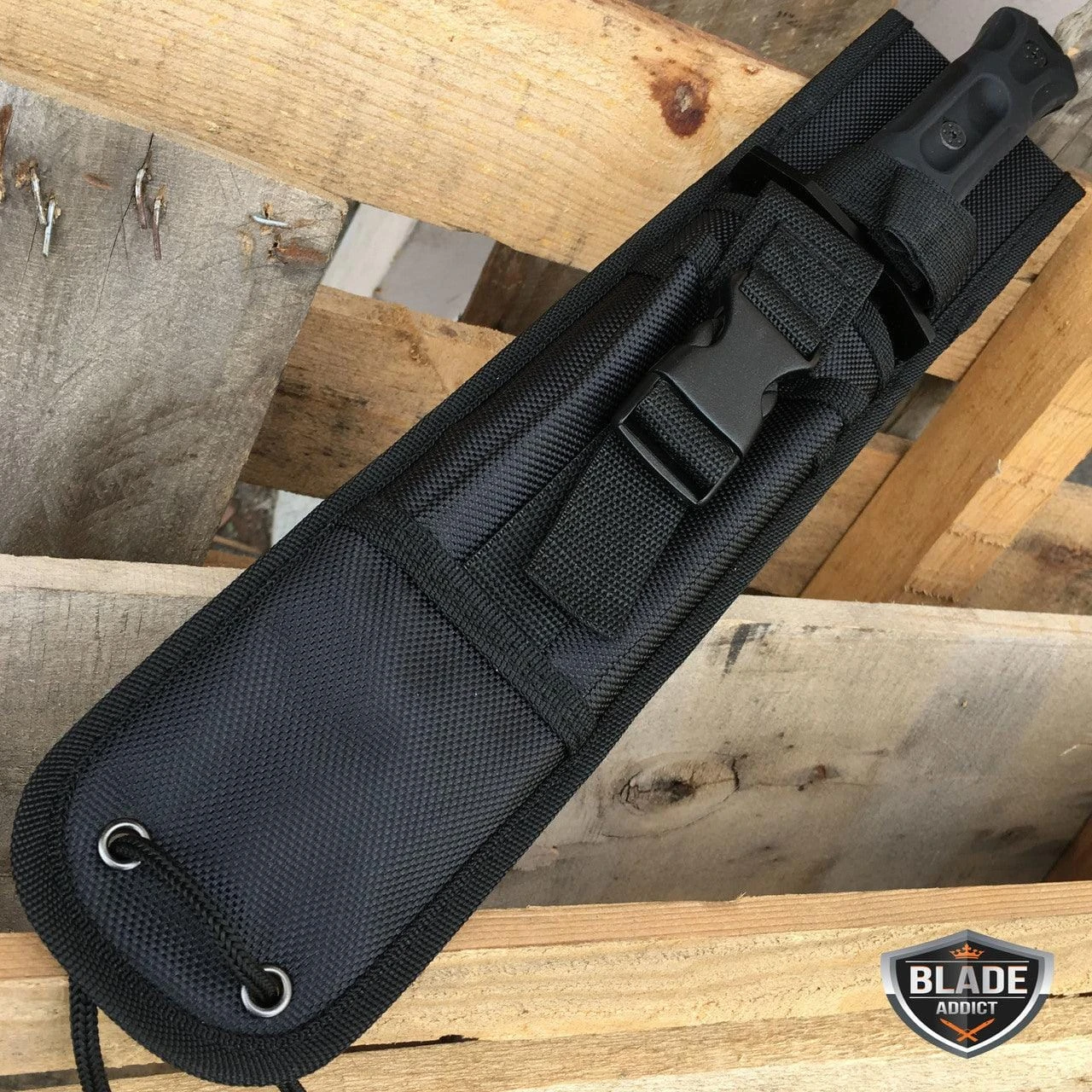 14" TACTICAL SURVIVAL Rambo Full Tang FIXED BLADE KNIFE Hunting 6 14" TACTICAL SURVIVAL Rambo Full Tang FIXED BLADE KNIFE Hunting - Image 4