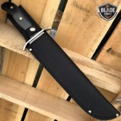 16.5" GATOR BOWIE Machete Tactical HUNTING Survival Fixed BLADE Knife -BLADE ADDICT Sales bladeaddictknives fixed blade 16 5 gator bowie machete tactical hunting survival fixed blade knife 12787113754712