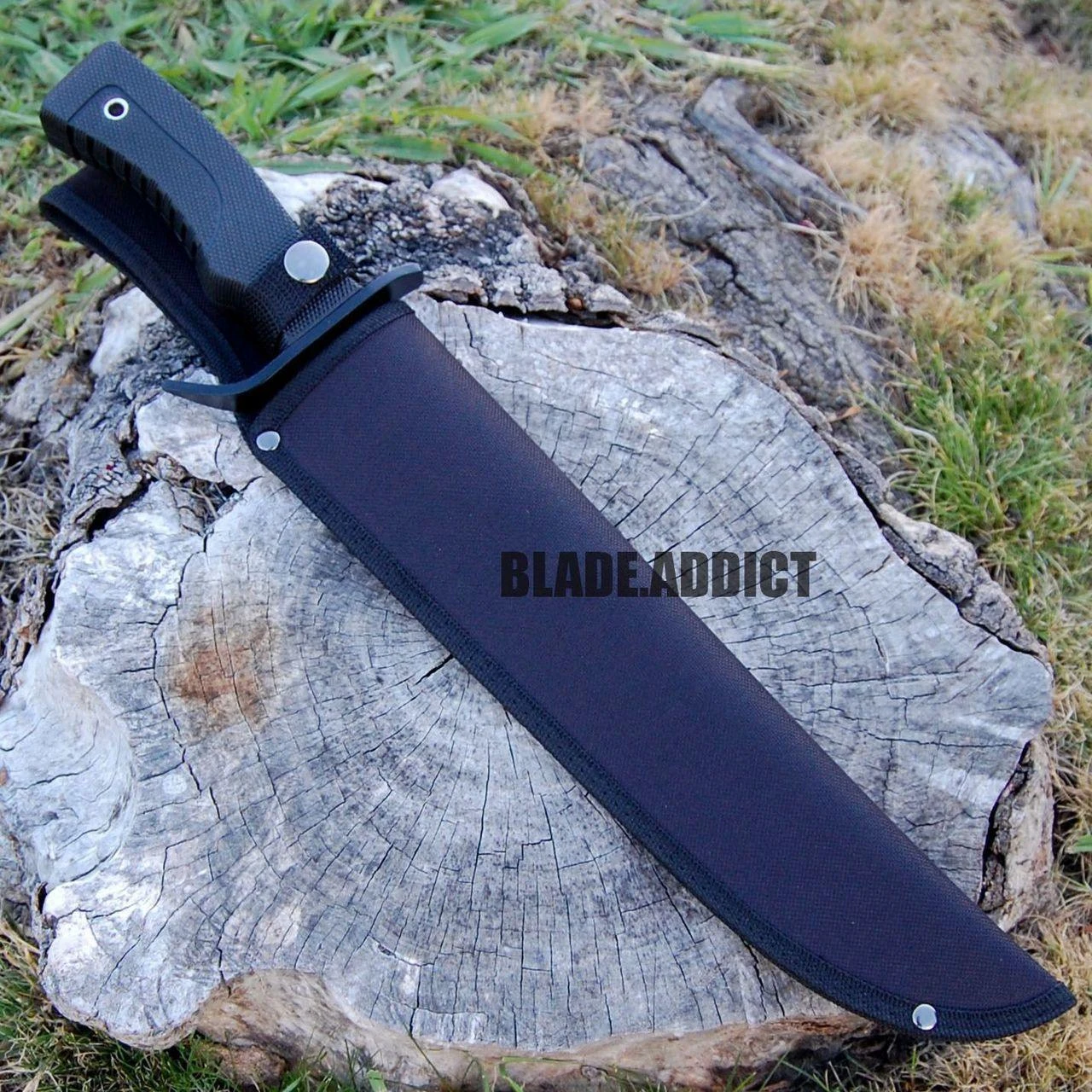 17" Tactical Survival Hunting Rambo Full Tang Fixed Blade Knife Bowie 5 17" Tactical Survival Hunting Rambo Full Tang Fixed Blade Knife Bowie - Image 3