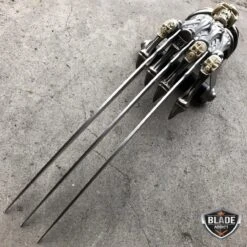 17" Wolverine Claw & Skull Skeleton Knife Dagger W/ Handle Fixed Blade -BLADE ADDICT Sales bladeaddictknives fixed blade 17 wolverine claw skull skeleton knife dagger w handle fixed blade 3905056112728