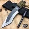 7" Hunting Knife + Fire Starter 1 7" Hunting Knife + Fire Starter -BLADE ADDICT Sales bladeaddictknives fixed blade 7 hunting knife fire starter 323449258011