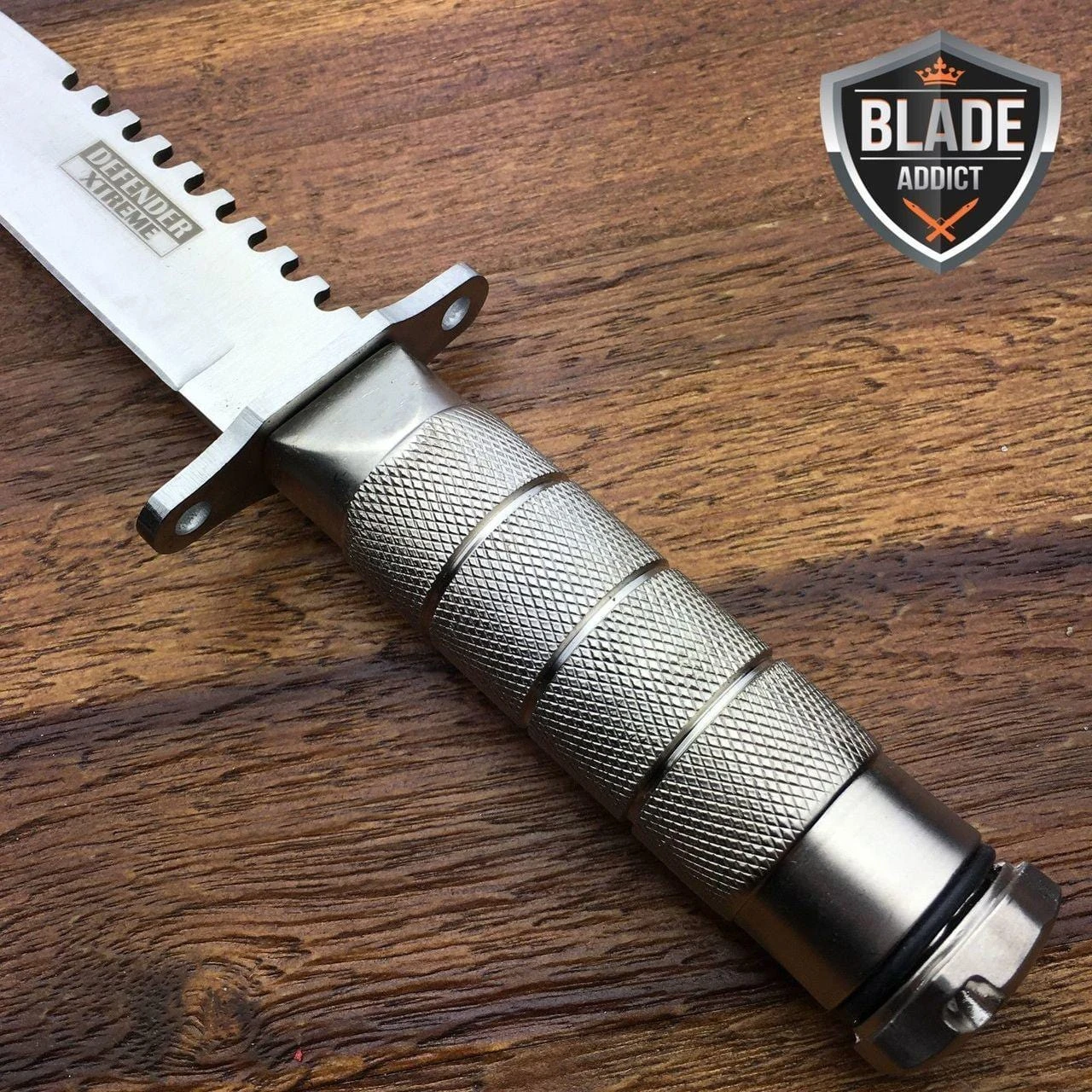 8.25" Tactical Fishing Hunting Knife W/ Sheath Survival Kit 5 8.25" Tactical Fishing Hunting Knife W/ Sheath Survival Kit - Image 3