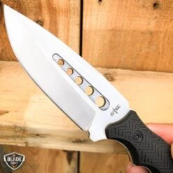 8.5" Fixed Blade Tactical Hunting Knife With Paddle ABS Belt Loop Holster Sheath 13 8.5" Fixed Blade Tactical Hunting Knife With Paddle ABS Belt Loop Holster Sheath -BLADE ADDICT Sales bladeaddictknives fixed blade 8 5 fixed blade tactical hunting knife with paddle abs belt loop holster sheath 12787506348120