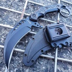 9.5" CSGO Full Tang Talon Fixed Blade Hunting Survival Karambit Knife -BLADE ADDICT Sales bladeaddictknives fixed blade 9 5 csgo full tang talon fixed blade hunting survival karambit knife 15249633640536