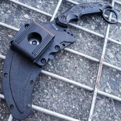 9.5" CSGO Full Tang Talon Fixed Blade Hunting Survival Karambit Knife -BLADE ADDICT Sales bladeaddictknives fixed blade 9 5 csgo full tang talon fixed blade hunting survival karambit knife 15249634525272