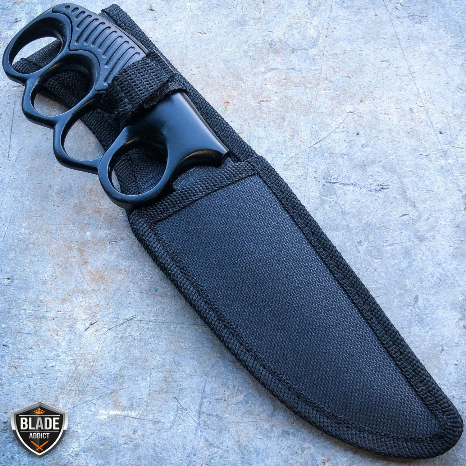 9.5" Military Tactical Trench Knife Combat Fixed Blade 7 9.5" Military Tactical Trench Knife Combat Fixed Blade - Image 5