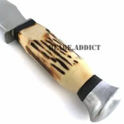 9" FIXED BLADE Bone Hunting Skinner Knife W/ Sheath -BLADE ADDICT Sales bladeaddictknives fixed blade 9 fixed blade bone hunting skinner knife w sheath 323705896987