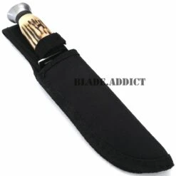 9" FIXED BLADE Bone Hunting Skinner Knife W/ Sheath -BLADE ADDICT Sales bladeaddictknives fixed blade 9 fixed blade bone hunting skinner knife w sheath 323705995291