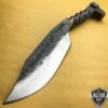 9" Hand Forged Railroad Spike Fixed Blade Knife With Thick Leather Sheath NEW -BLADE ADDICT Sales bladeaddictknives fixed blade 9 hand forged railroad spike fixed blade knife with thick leather sheath new 407552458779