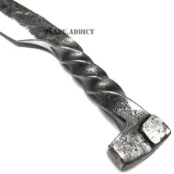 9" Hand Forged Railroad Spike Fixed Blade Knife With Thick Leather Sheath NEW 9 9" Hand Forged Railroad Spike Fixed Blade Knife With Thick Leather Sheath NEW -BLADE ADDICT Sales bladeaddictknives fixed blade 9 hand forged railroad spike fixed blade knife with thick leather sheath new 407552884763