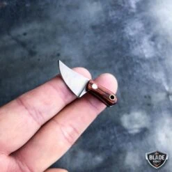 Tiny Miniature REAL Cleaver Fixed Blade Knife W/ Sheath 16 Tiny Miniature REAL Cleaver Fixed Blade Knife W/ Sheath -BLADE ADDICT Sales bladeaddictknives fixed blade brown tiny miniature real cleaver fixed blade knife w sheath 12786601590872