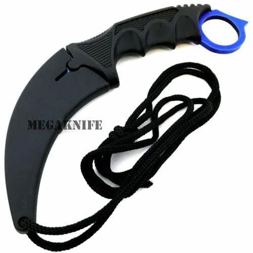 CSGO Blue Fixed Blade Karambit 5 CSGO Blue Fixed Blade Karambit - Image 3