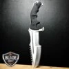 CSGO Fixed Blade Huntsman Survival Knife - Silver -BLADE ADDICT Sales bladeaddictknives fixed blade csgo fixed blade huntsman survival knife silver 323783229467