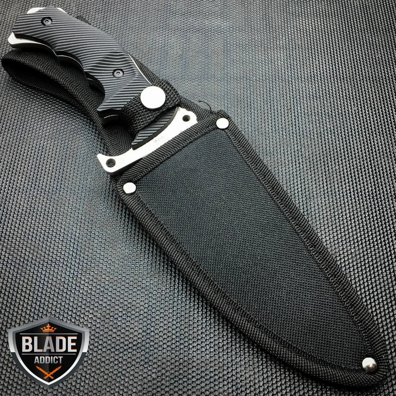 CSGO Fixed Blade Huntsman Survival Knife - Silver 5 CSGO Fixed Blade Huntsman Survival Knife - Silver - Image 3