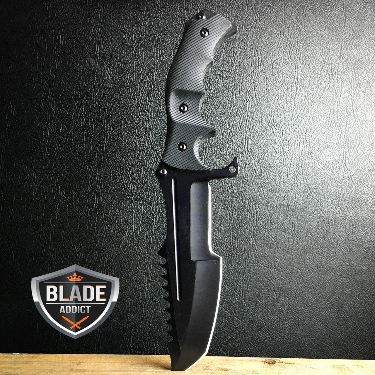 CSGO Huntsman Fixed Blade - Black 3 CSGO Huntsman Fixed Blade - Black