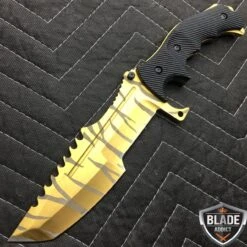 CSGO Huntsman Fixed Blade Knife - Tiger Tooth 6 CSGO Huntsman Fixed Blade Knife - Tiger Tooth -BLADE ADDICT Sales bladeaddictknives fixed blade csgo huntsman fixed blade knife tiger tooth 323754360859