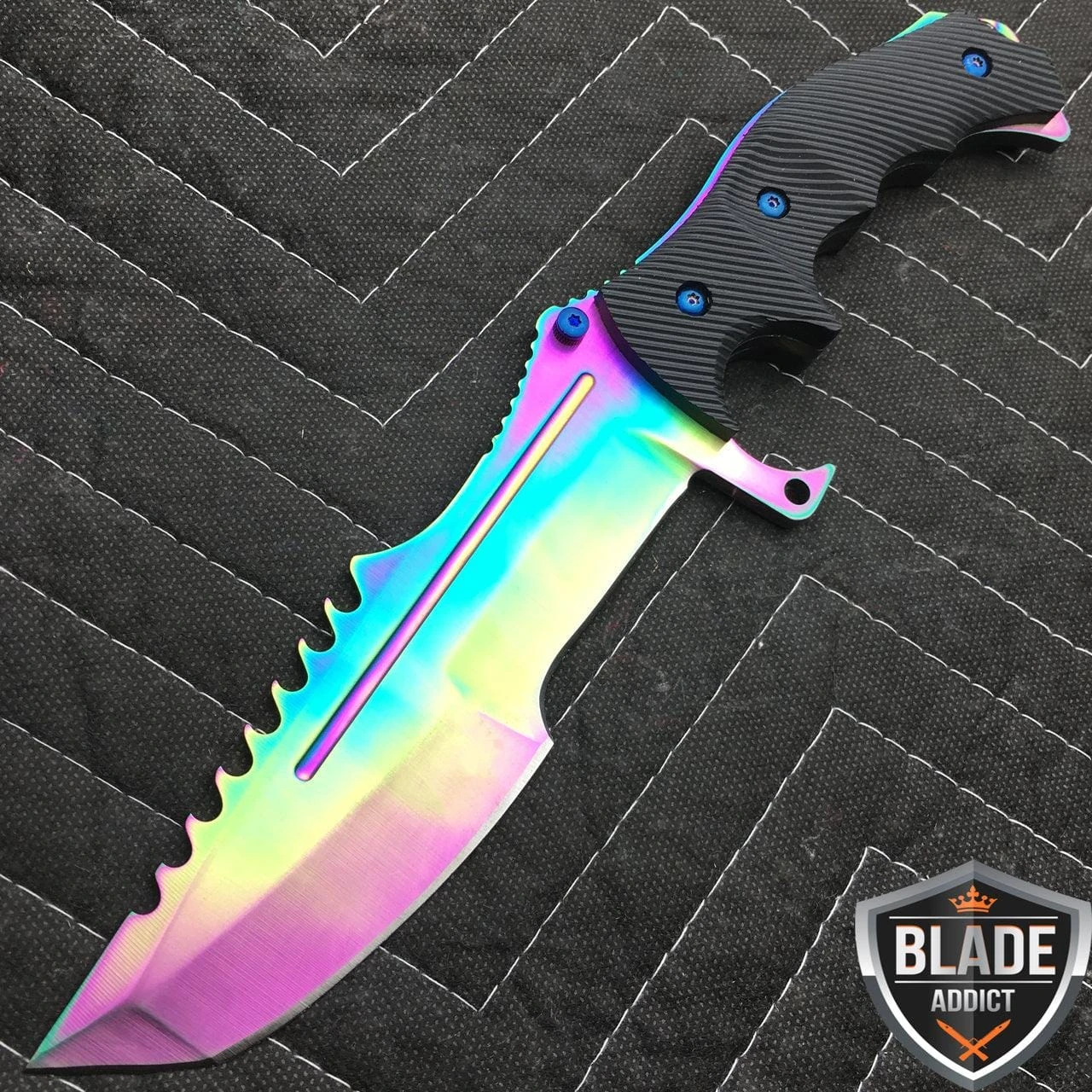 CSGO Huntsman Fixed Blade - Rainbow Fade 4 CSGO Huntsman Fixed Blade - Rainbow Fade - Image 2
