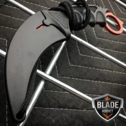 CSGO Karambit Fixed Blade Crimson Web 7 CSGO Karambit Fixed Blade Crimson Web -BLADE ADDICT Sales bladeaddictknives fixed blade csgo karambit fixed blade crimson web 323813441563