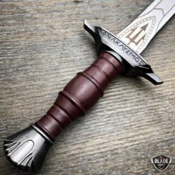 Dark Assassin Medieval Trinity Trident Fixed Blade Renaissance Dagger -BLADE ADDICT Sales bladeaddictknives fixed blade dark assassin medieval trinity trident fixed blade renaissance dagger 12109337100376