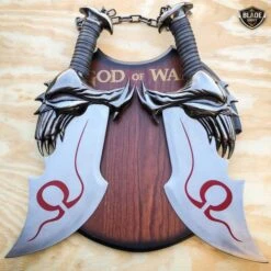 God Of War 17" Chaos War Twin Blade Knives Kratos Sword Dagger Set