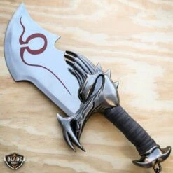 God Of War 17" Chaos War Twin Blade Knives Kratos Sword Dagger Set 10 God Of War 17" Chaos War Twin Blade Knives Kratos Sword Dagger Set -BLADE ADDICT Sales bladeaddictknives fixed blade god of war 17 chaos war twin blade knives kratos sword dagger set 12786854920280