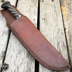 Hand Forged Railroad Spike Carbon Steel Hunting Tanto Tracker Knife Fixed Blade -BLADE ADDICT Sales bladeaddictknives fixed blade hand forged railroad spike carbon steel hunting tanto tracker knife fixed blade 6672137191512