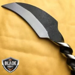 Hand Forged Railroad Spike Fixed Blade Hunting Knife Carbon Steel Karambit 9 Hand Forged Railroad Spike Fixed Blade Hunting Knife Carbon Steel Karambit -BLADE ADDICT Sales bladeaddictknives fixed blade hand forged railroad spike fixed blade hunting knife carbon steel karambit 407513759771