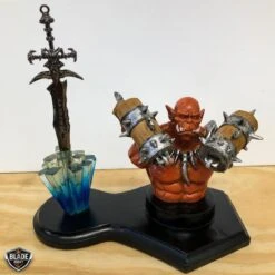World Of Warcraft Desk Toy Mini Figure W/ Sword Orc Lich King 13 World Of Warcraft Desk Toy Mini Figure W/ Sword Orc Lich King -BLADE ADDICT Sales bladeaddictknives fixed blade world of warcraft desk toy mini figure w sword orc lich king 12786867634264