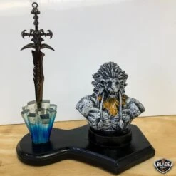 World Of Warcraft Desk Toy Mini Figure W/ Sword Orc Lich King 14 World Of Warcraft Desk Toy Mini Figure W/ Sword Orc Lich King -BLADE ADDICT Sales bladeaddictknives fixed blade world of warcraft desk toy mini figure w sword orc lich king 12786868420696