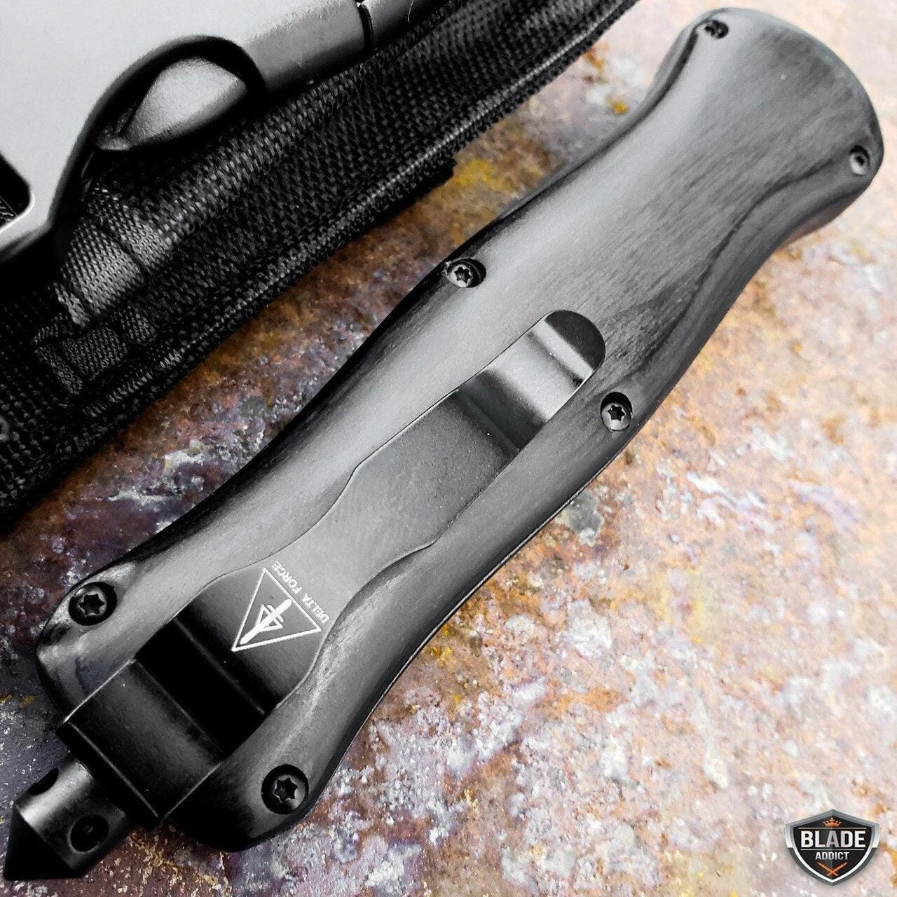 9" Delta Force OTF Wood Design 5 9" Delta Force OTF Wood Design - Image 3