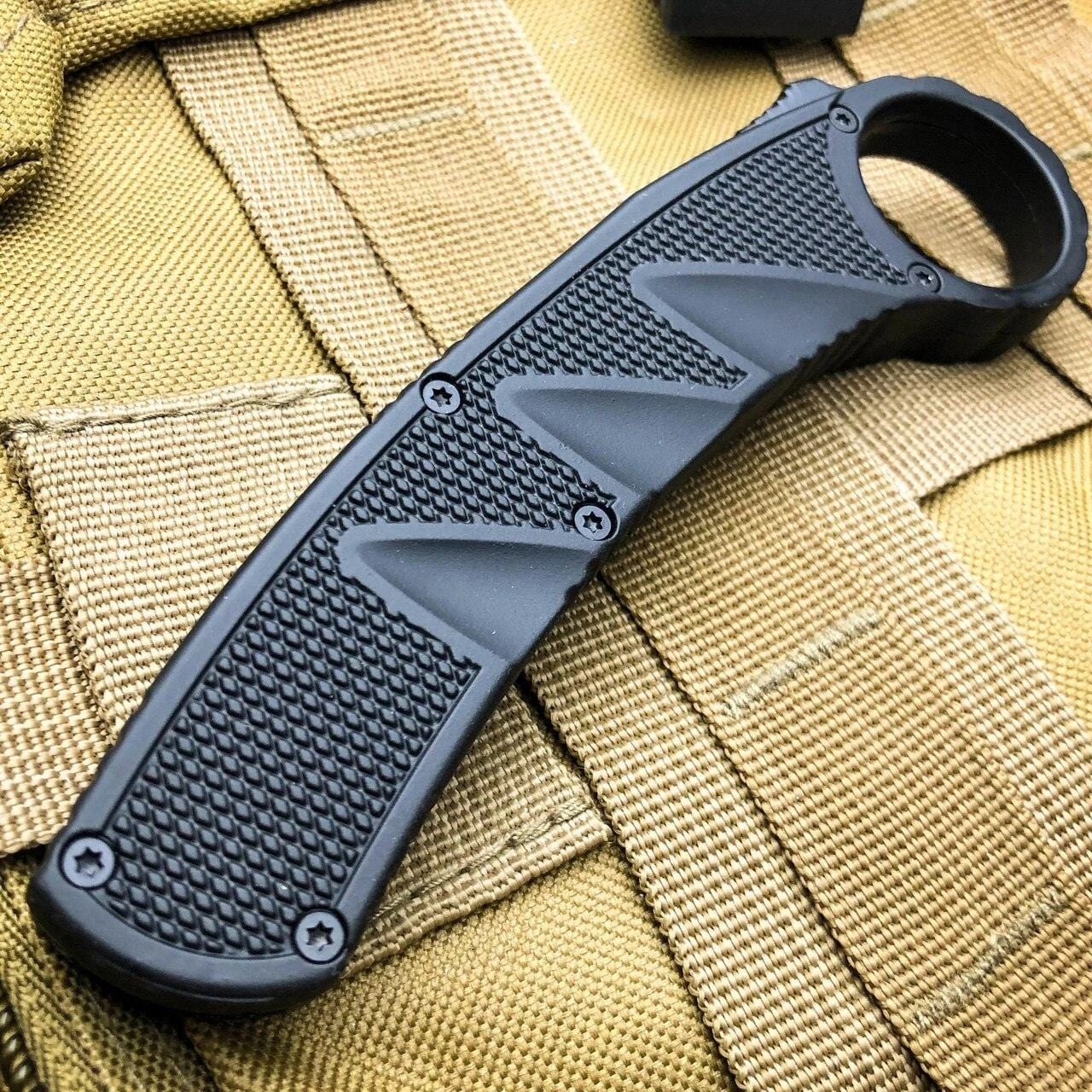 Raptor Claw Tactical Auto Karambit Dual Action OTF Knife 5 Raptor Claw Tactical Auto Karambit Dual Action OTF Knife - Image 3