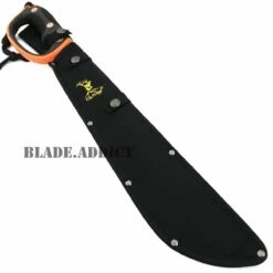 22" HUNTING SURVIVAL Sawback Military FULL TANG MACHETE Fixed Blade Knife SWORD -BLADE ADDICT Sales bladeaddictknives machete 22 hunting survival sawback military full tang machete fixed blade knife sword 407422795803