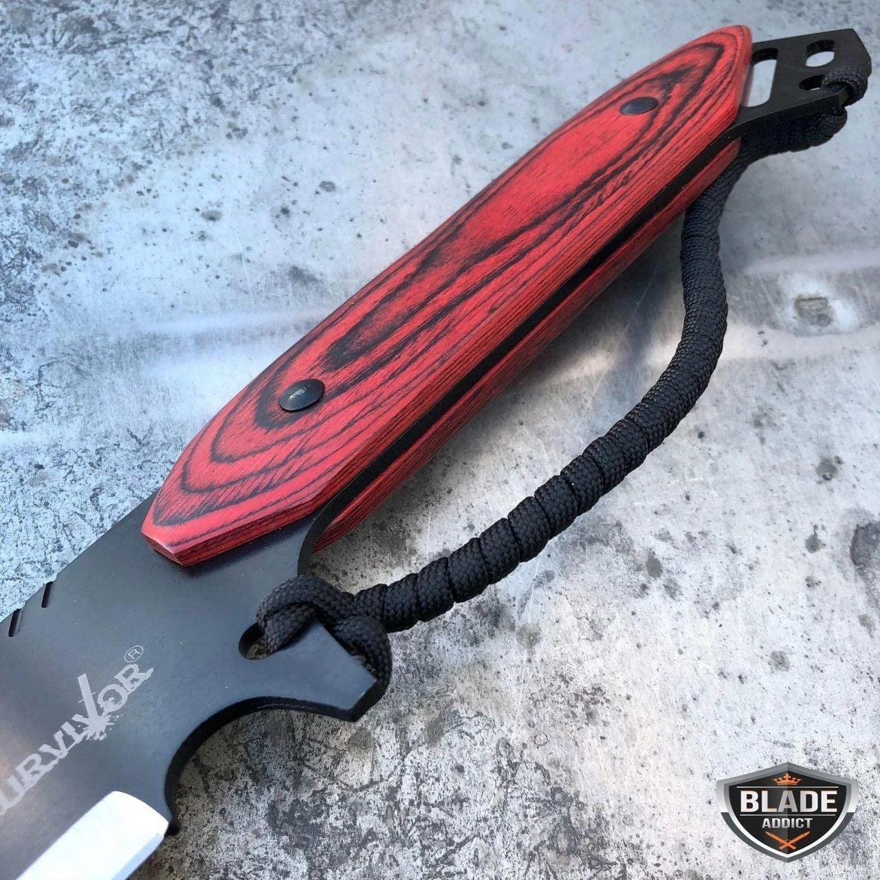 26" Heavy Duty Tactical Jungle Machete Fixed Blade Survival Sword Hunting Knife 4 26" Heavy Duty Tactical Jungle Machete Fixed Blade Survival Sword Hunting Knife - Image 2