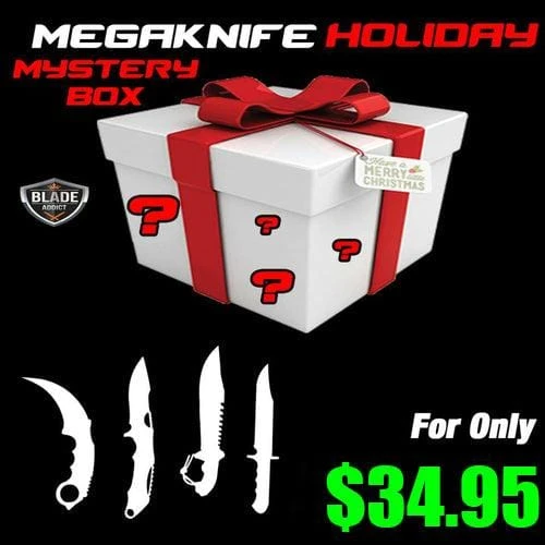 Mystery Four Pack Tactical Knives! VALUED AT $59.95 For Christmas!! 3 Mystery Four Pack Tactical Knives! VALUED AT $59.95 For Christmas!!