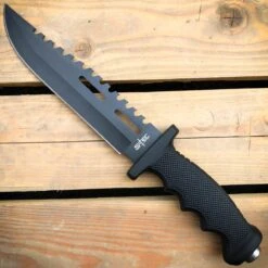 12.5" TACTICAL SURVIVAL FIXED BLADE Army Bowie W/ Throwing Knife 15 12.5" TACTICAL SURVIVAL FIXED BLADE Army Bowie W/ Throwing Knife -BLADE ADDICT Sales bladeaddictknives new arrivals 12 5 tactical survival fixed blade army bowie w throwing knife 15248167927896