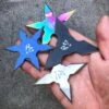 4 PC Set Ninja Throwing Stars Anime Shuriken Knife Blade -BLADE ADDICT Sales bladeaddictknives new arrivals 4 pc set ninja throwing stars anime shuriken knife blade 15249665327192