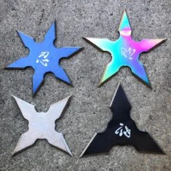 4 PC Set Ninja Throwing Stars Anime Shuriken Knife Blade 8 4 PC Set Ninja Throwing Stars Anime Shuriken Knife Blade -BLADE ADDICT Sales bladeaddictknives new arrivals 4 pc set ninja throwing stars anime shuriken knife blade 15249665556568