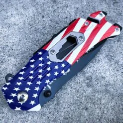 8" AMERICAN FLAG Tactical Spring OPEN Assisted Folding Rescue Knife 8 8" AMERICAN FLAG Tactical Spring OPEN Assisted Folding Rescue Knife -BLADE ADDICT Sales bladeaddictknives new arrivals 8 american flag tactical spring open assisted folding rescue knife 15248043311192