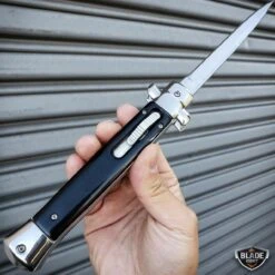 Classic Gentleman Italian Stiletto OTF -BLADE ADDICT Sales bladeaddictknives new arrivals classic gentleman italian stiletto otf 15249637441624