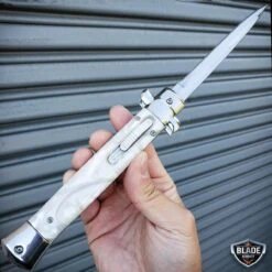 Classic Gentleman Italian Stiletto OTF -BLADE ADDICT Sales bladeaddictknives new arrivals classic gentleman italian stiletto otf 15249637474392