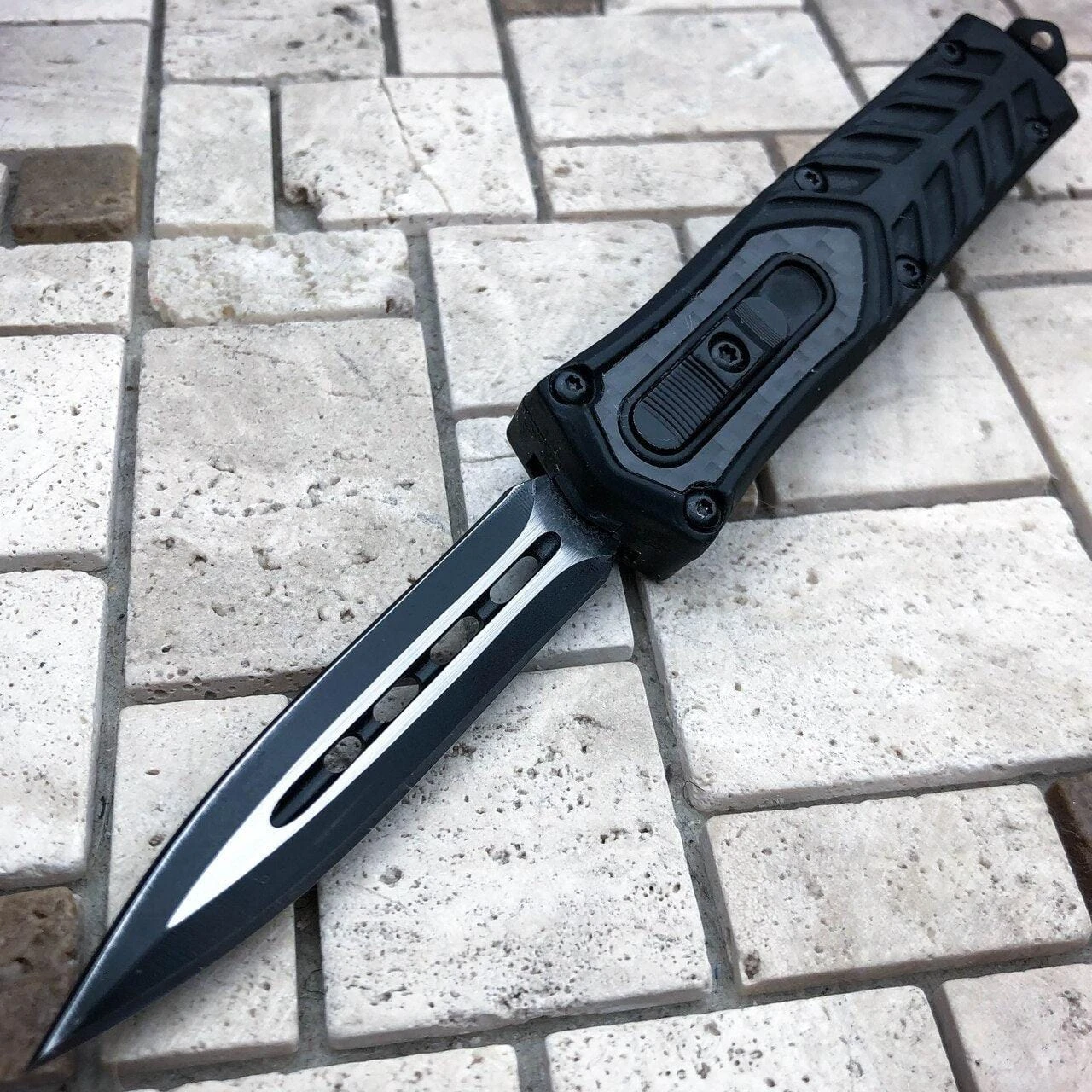 Everyday Carry Carbon Fiber Mini OTF 6 Everyday Carry Carbon Fiber Mini OTF - Image 4