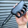 Exclusive Carbon Fiber Knuckle OTF 1 Exclusive Carbon Fiber Knuckle OTF -BLADE ADDICT Sales bladeaddictknives new arrivals exclusive carbon fiber knuckle otf 15249552801880