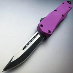 Military Tactical Mini OTF - Choose One 40 Military Tactical Mini OTF - Choose One -BLADE ADDICT Sales bladeaddictknives new arrivals purple single sided blade military tactical mini otf choose one 15249661231192