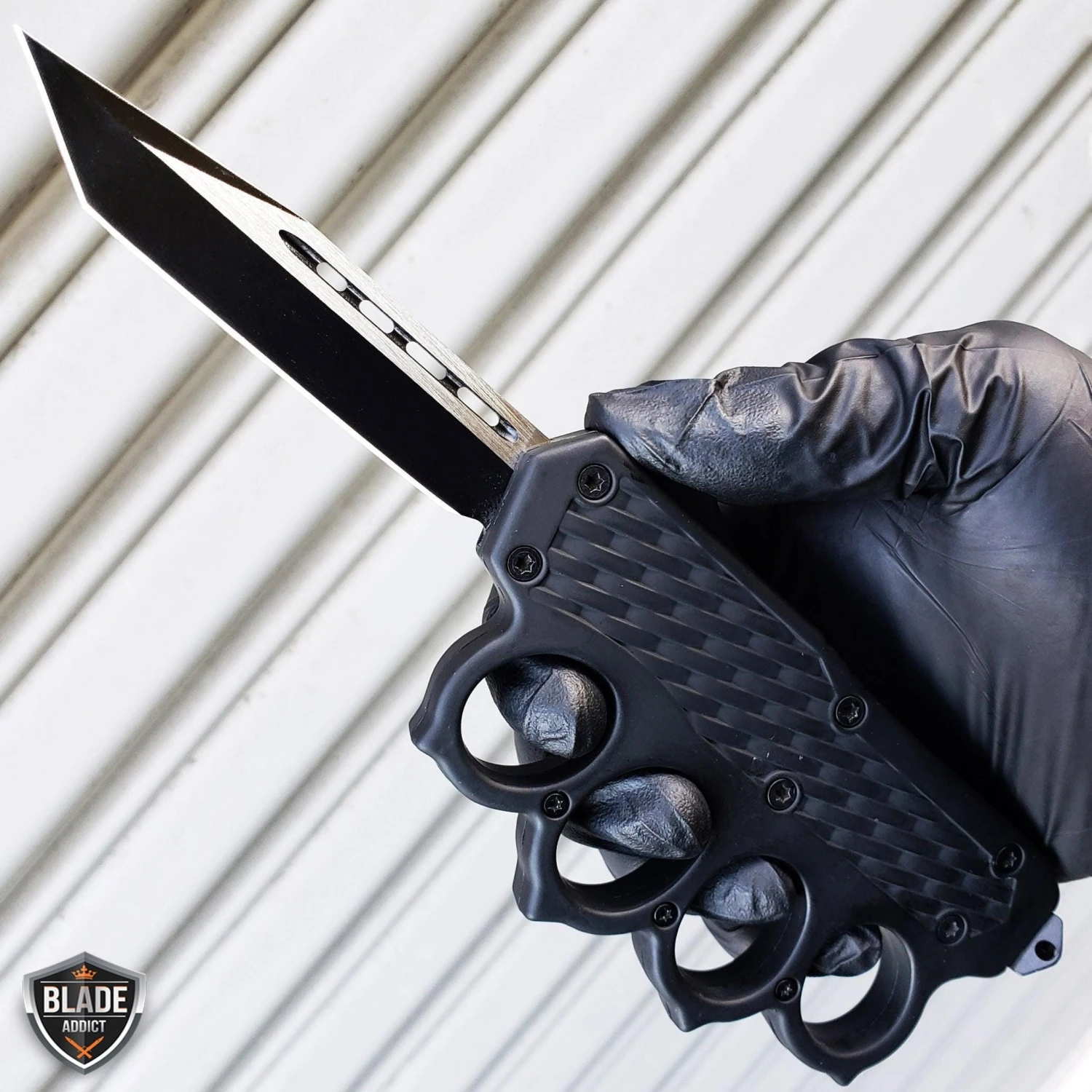 9" Tactical Knuckle OTF 10 9" Tactical Knuckle OTF - Image 8