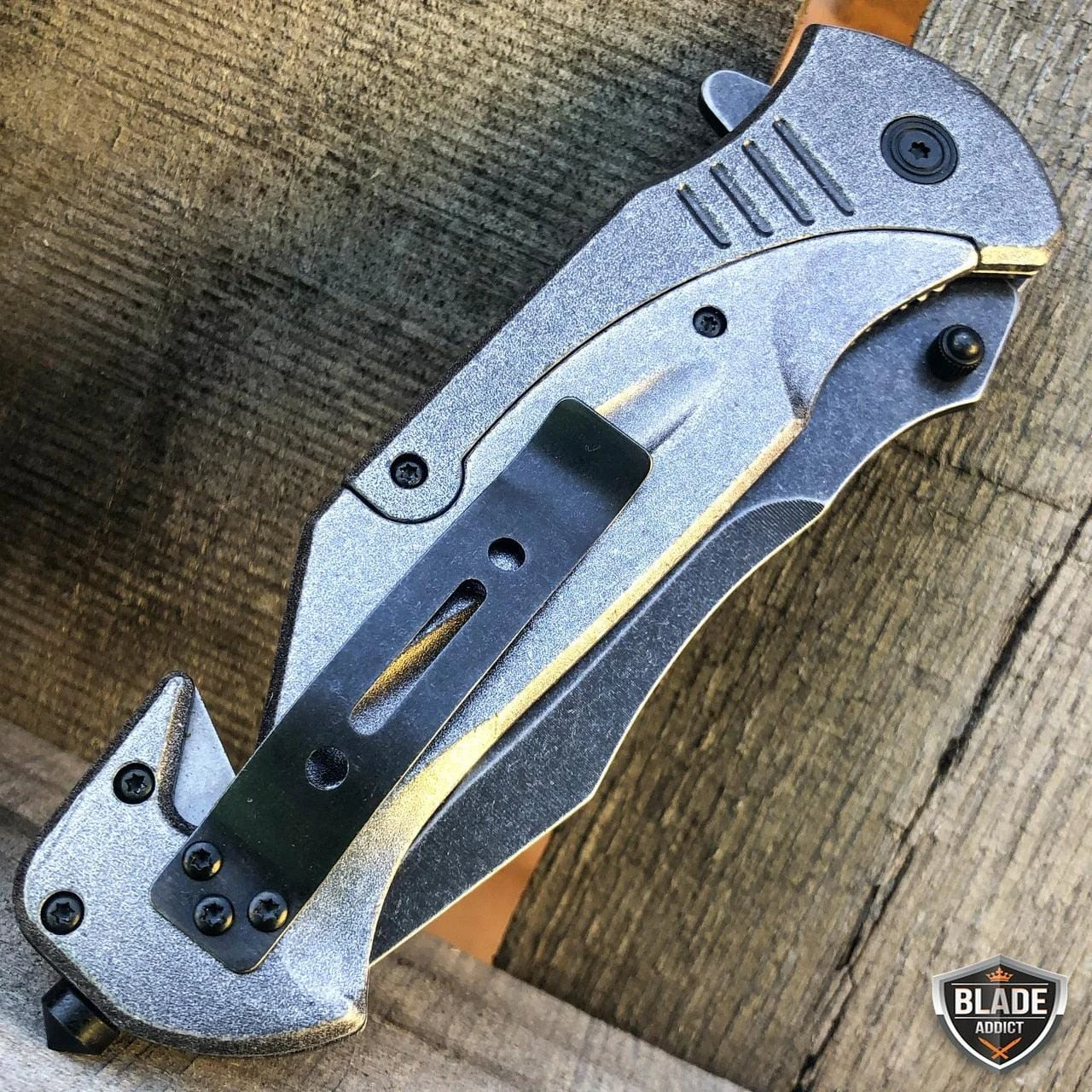 10.5" Military Tactical American Flag Army USMC Marines Pocket Knife 8 10.5" Military Tactical American Flag Army USMC Marines Pocket Knife - Image 6